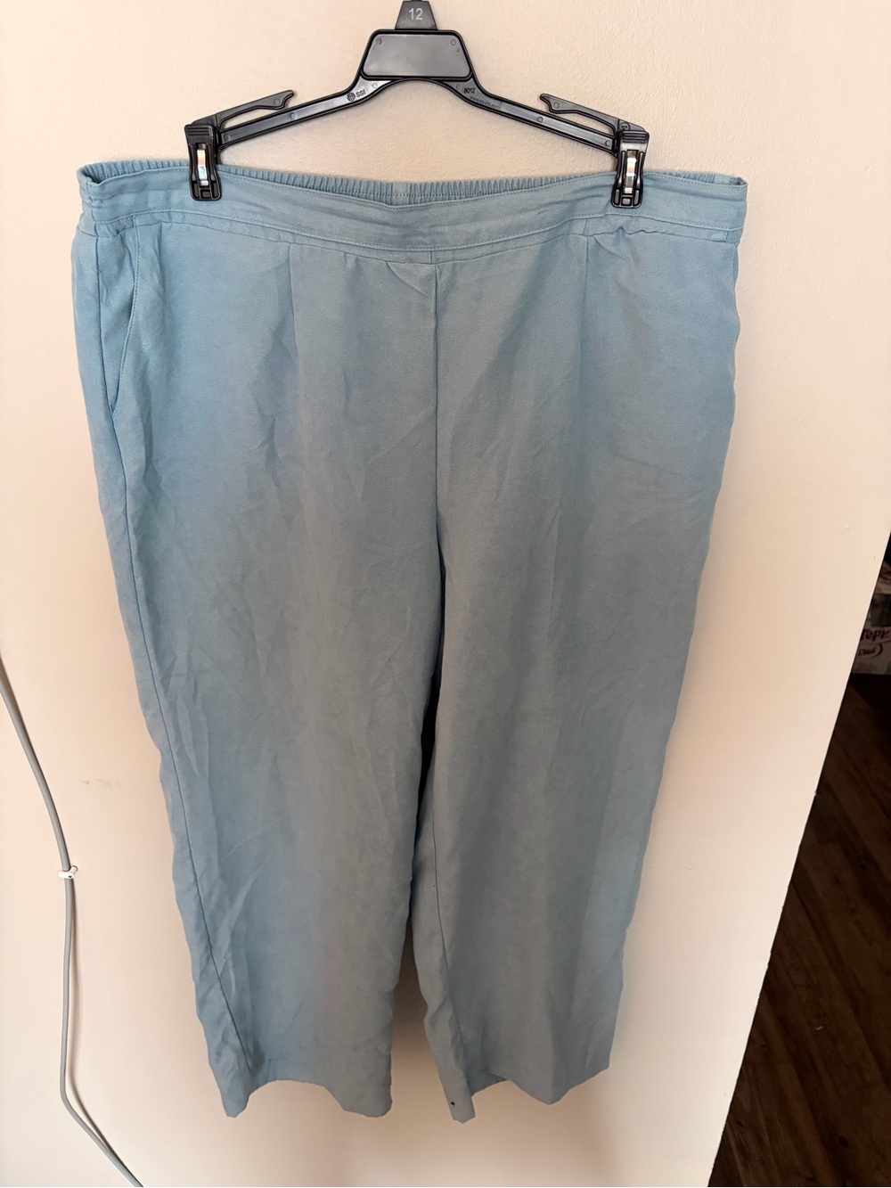 Light Blue Casual Pants